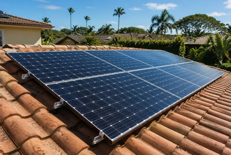 Installation de panneaux solaires à Carbonne